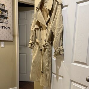 Petal & Pup Tan Trench Coat New With Tags Size Small